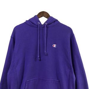 Champion Reverse Weave Purple Hoodie